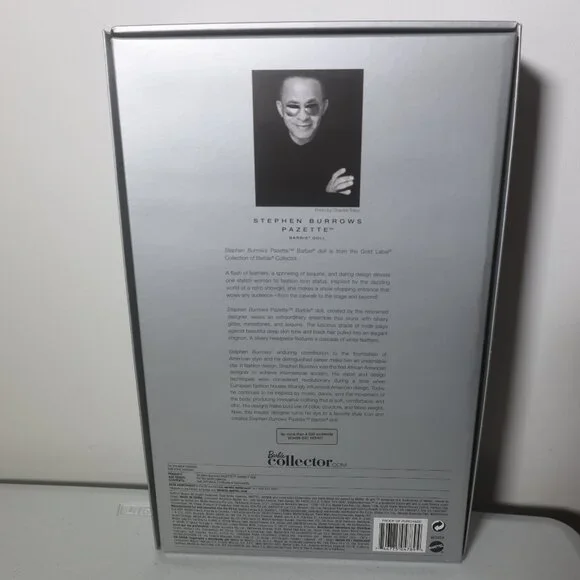 Stephen Burrows Pazette Barbie Doll - W3459 Mattel - Gold Label - Picture 7 of 10